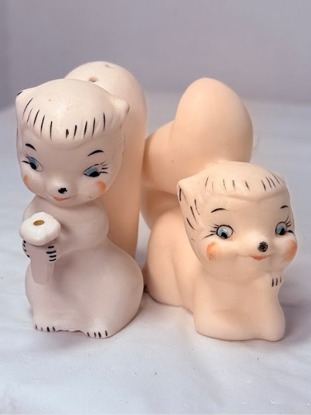 Vintage Squirrel Salt & Pepper Shakers – Adorable Figural Pair